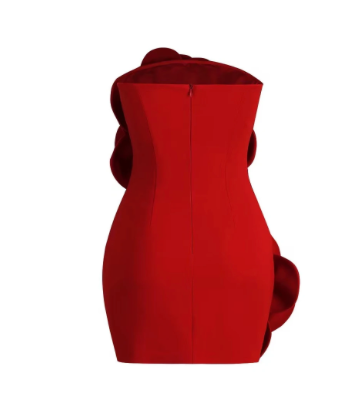 VALENTINA ROSIE ROSE RED FLOWER BANDAGE