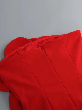 VALENTINA ROSIE ROSE RED FLOWER BANDAGE