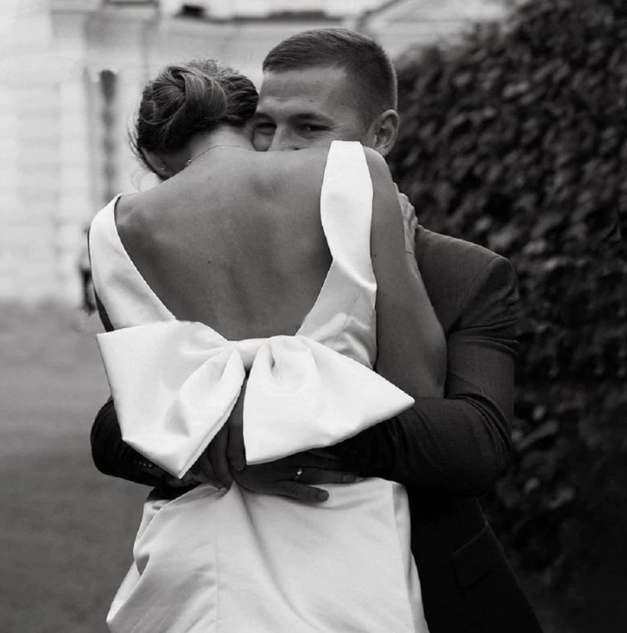 Mini Bow Wedding Dress | Mini Wedding Dress | Private Label Styles