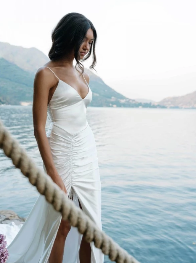 Silk Wedding Dress | Ivory Silk Dress | Private Label Styles