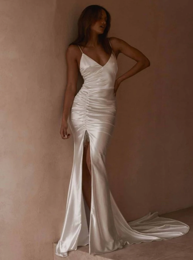 Silk Wedding Dress | Ivory Silk Dress | Private Label Styles