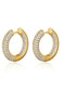 Reversible Amalfi Hoops Gold | Amalfi Ear Gold | Private Label Styles