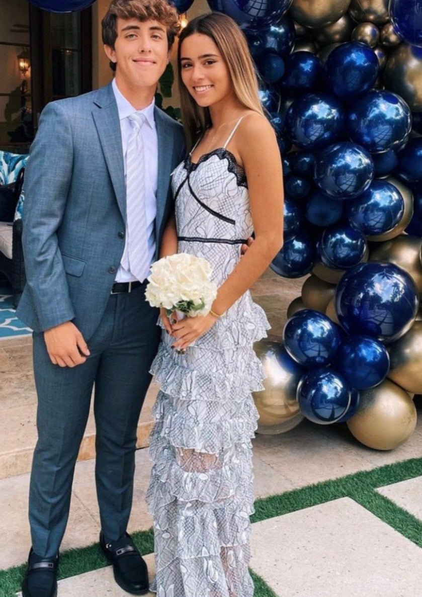 Boo'd Up White Ruffled Formal Dress | Private Label Styles