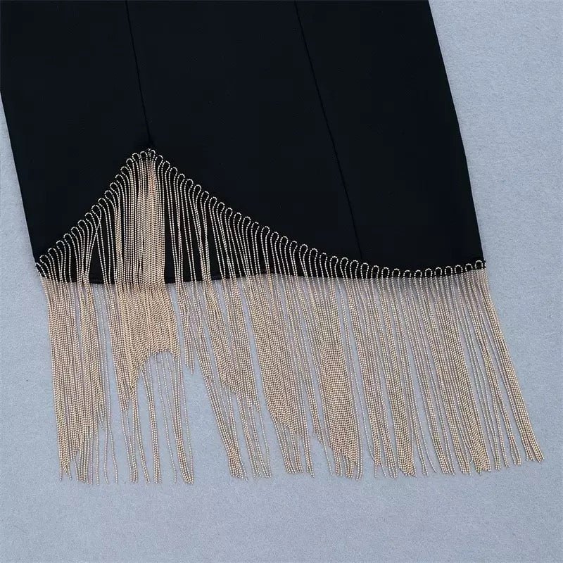 Sequin Fringe Dress | Fringes Free Mini Dress | privatelabelstyles