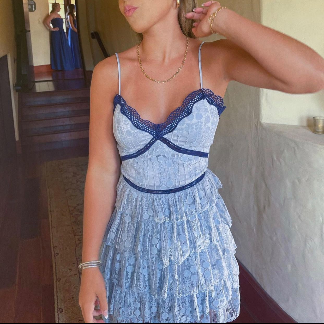 French Lace Ties Mini Dress | Mini Dress | Private Label Styles