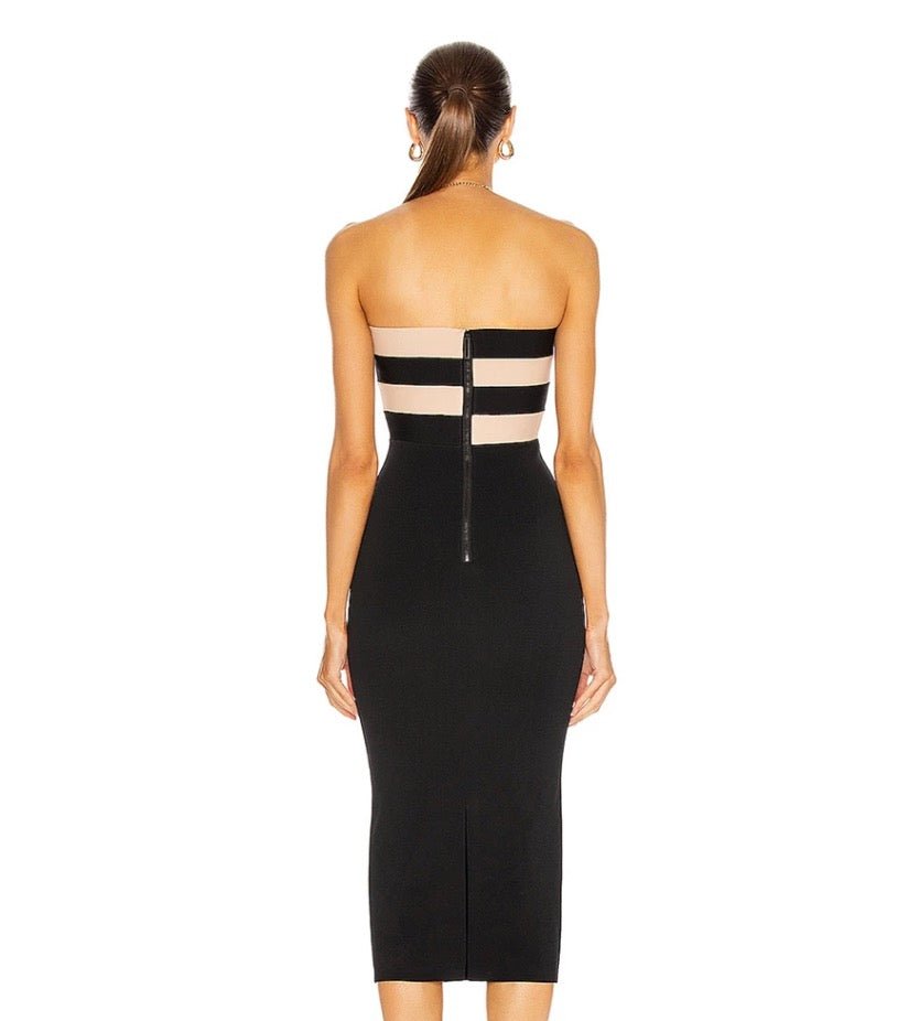 Tie Bandage Dress In black | Tie Bandage Dress | Private label Styles