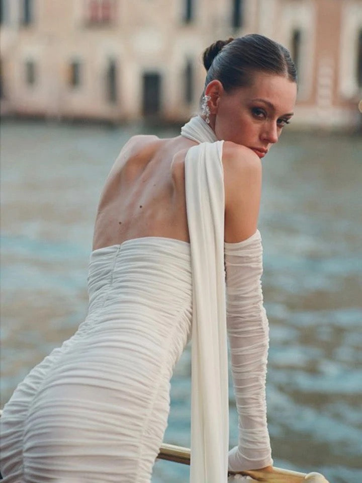 DAYLIGHT - Stretch Chiffon MIDI