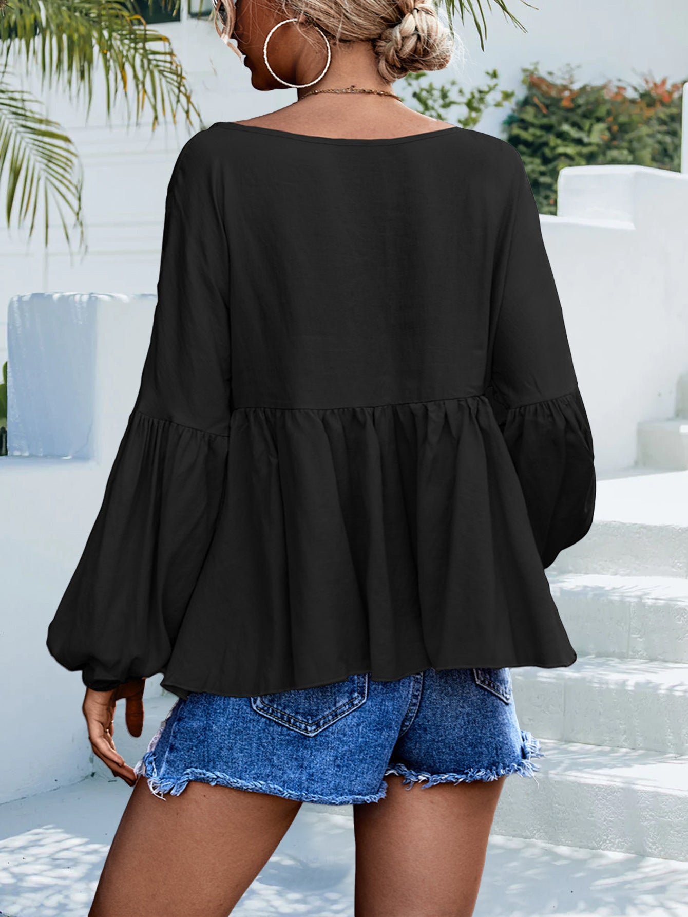Puff Sleeve Shirt | Babydoll Blouse | Private Label Styles