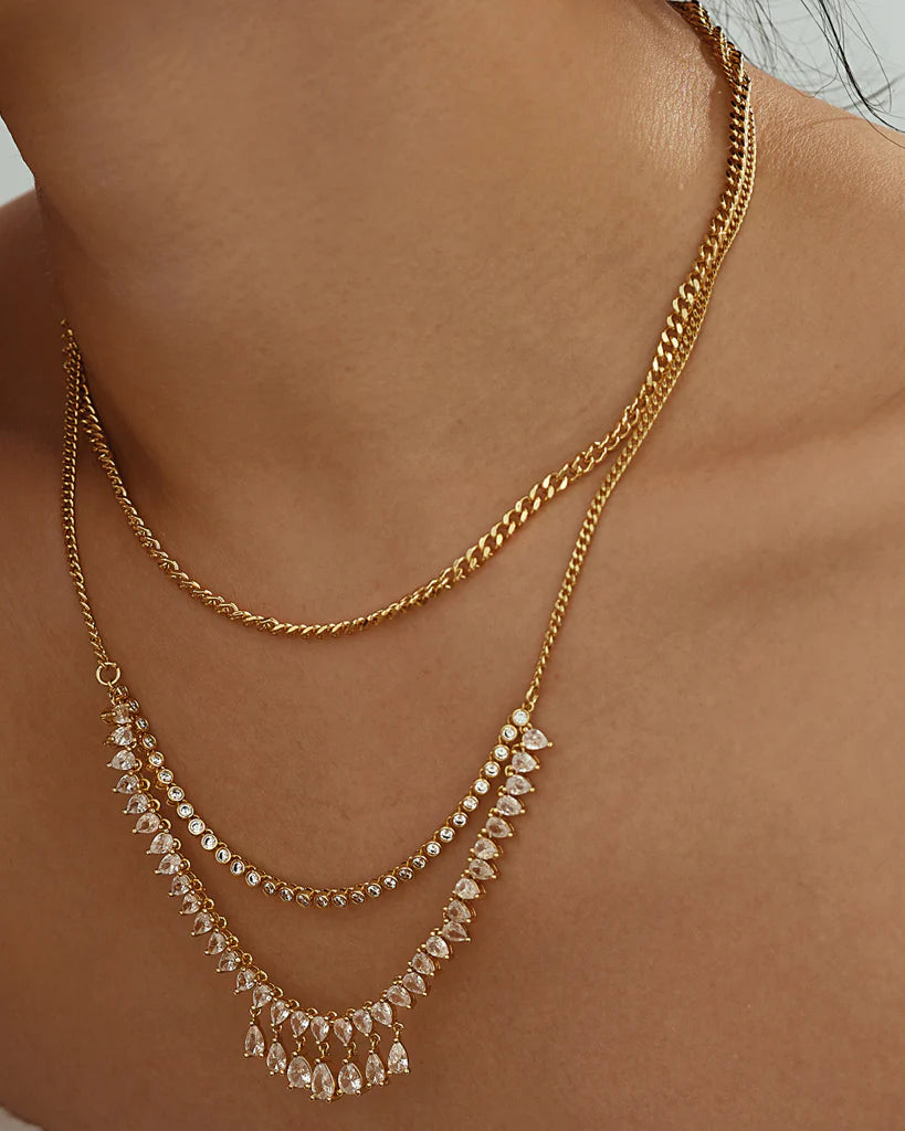 Shaker Statement Necklace | Layered Necklace | Private Label Styles