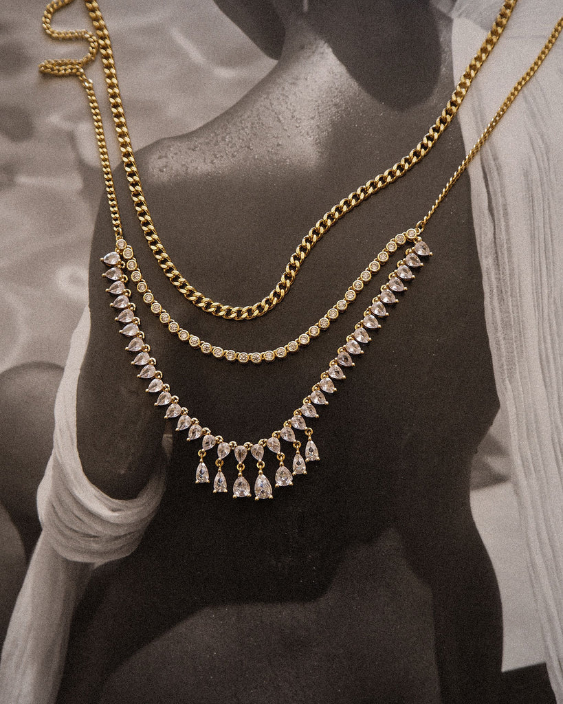 Shaker Statement Necklace | Layered Necklace | Private Label Styles