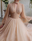 Puffy Sleeve A-Line Bridesmaids Dress | Private Label Styles