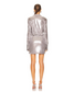  Silver Metallic Mini Dress | Silver Mini Dress | Private Label Styles