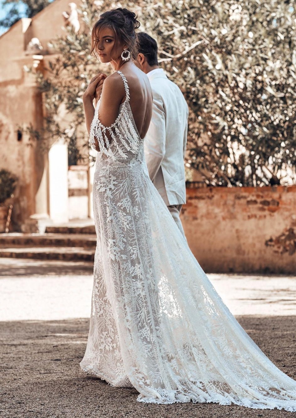 Boho Wedding Dress In white | Boho Wedding Dress | Private Label Style