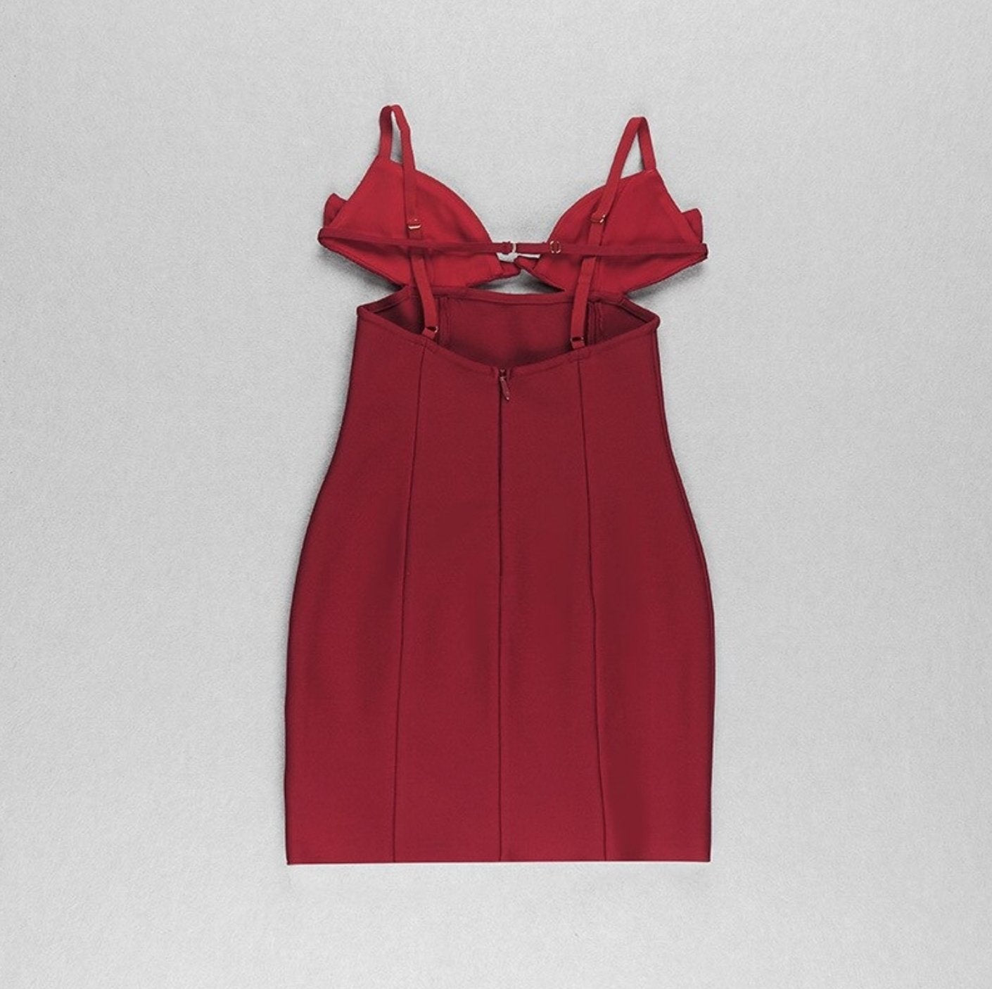  Mini Dress In Black & Red | Bandage Mini Dress | Private Label Styles