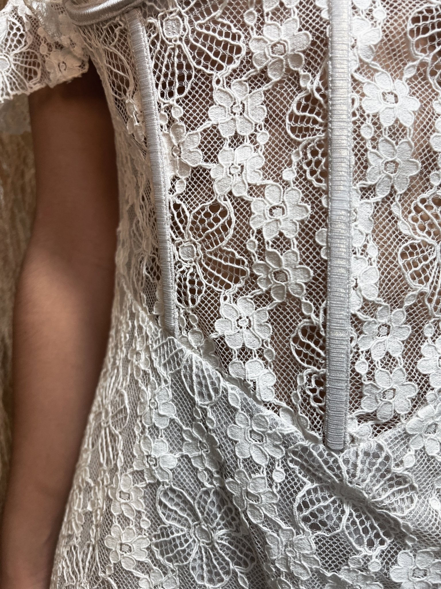 Genavieve Label Dress | White Lace Mini Dress | Private Label Styles