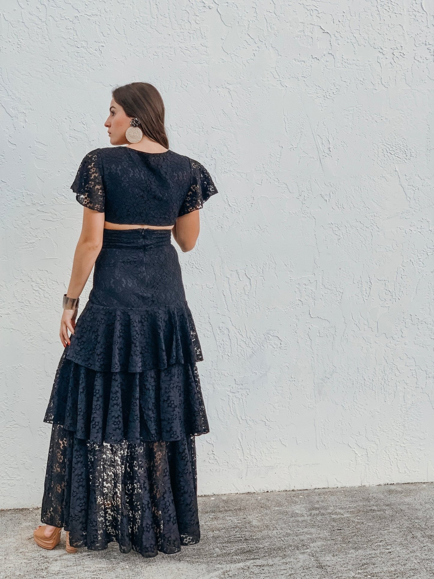 Havana Multi Layer Black Maxi | Private label Styles