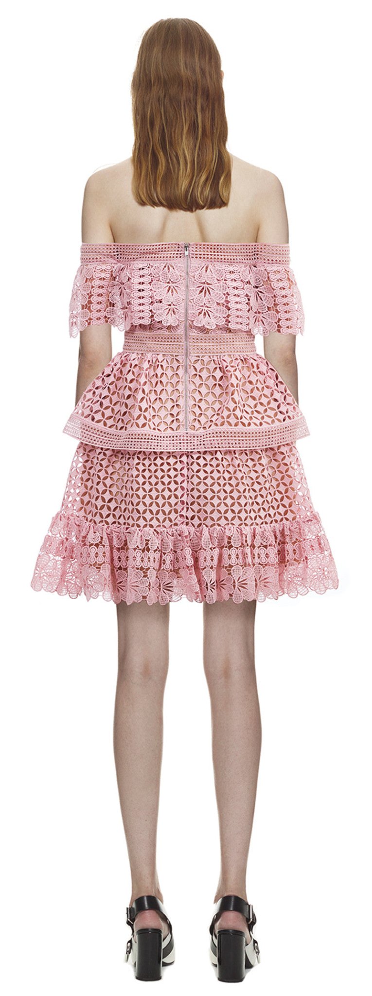 Multi Layer Cotton Lace Mini Dress | Private Label Styles