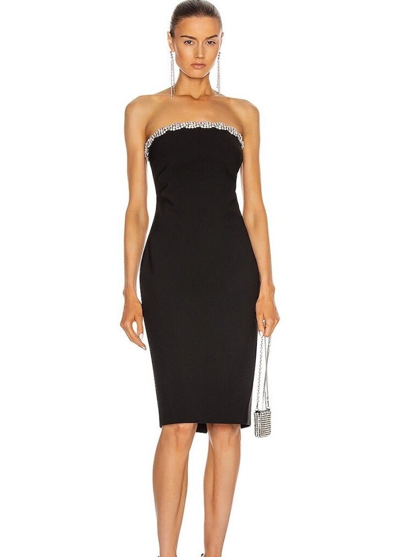 Black Bandage Dress | Bodycon Black Dress | Private Label Styles