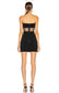 Stones Mini Dress In Black | Bandage Mini Dress | Private Label Styles