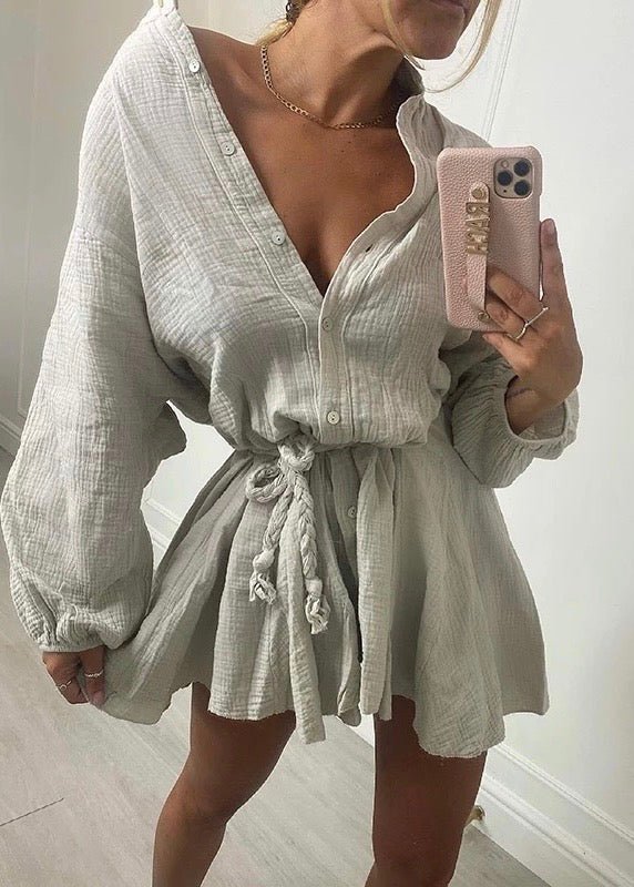 Mini Dress With Sleeve | Mini Hot Sleeve Dress | Private Label Styles